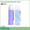 Phích giữ nhiệt 500ml EL-6491 có khả năng giữ nhiệt dài lâu lên đến 8 giờ với thiết kế cách nhiệt 3 lớp thông minh. Chất liệu inox của bình không chỉ bền mà còn an toàn cho sức khoẻ người dùng theo tiêu chuẩn nghiêm ngặt của Châu Âu.