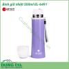 Phích giữ nhiệt 500ml EL-6491 có khả năng giữ nhiệt dài lâu lên đến 8 giờ với thiết kế cách nhiệt 3 lớp thông minh. Chất liệu inox của bình không chỉ bền mà còn an toàn cho sức khoẻ người dùng theo tiêu chuẩn nghiêm ngặt của Châu Âu.