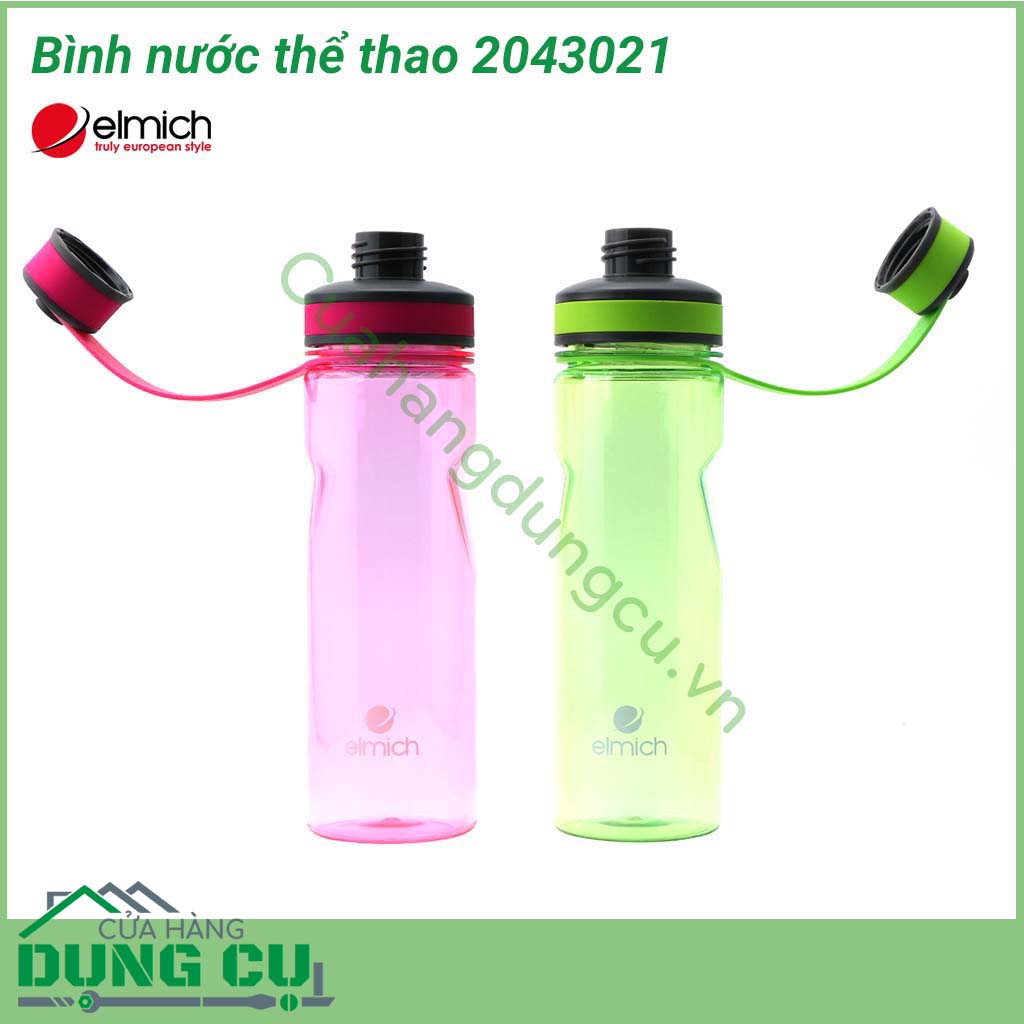 Bình nước thể thao 2043021 sử dụng chất liệu nhựa tritan có khả năng chịu nhiệt tốt, độ bền cao. Không chứa chất phụ gia và BPA (Bisphenol A) hóa chất độc hại đến sức khỏe người sử dụng.