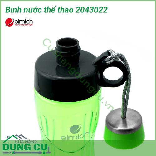 Bình đựng nước thể thao 2043022 sử dụng chất liệu nhựa tritan có khả năng chịu nhiệt tốt, độ bền cao. Không chứa chất phụ gia và BPA (Bisphenol A) hóa chất độc hại đến sức khỏe người sử dụng.