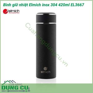 Bình giữ nhiệt Elmich inox 304 420ml EL3667