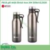 Phích giữ nhiệt Elmich inox 304 500ml EL3656 có thời gian giữ nóng đến 8 tiếng sẽ đảm bảo được chất dinh dưỡng cũng như độ ngon của thực phẩm. Sản phẩm này được làm từ inox SUS 304 bền đẹp, chắc chắn.