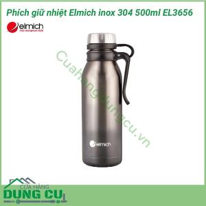 Phích giữ nhiệt Elmich inox 304 500ml EL3656