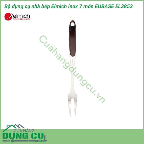 Bộ dụng cụ nhà bếp Elmich inox 7 món EUBASE EL3853 là bộ đồ dùng nhà bếp hỗ trợ rất hiệu quả trong việc tiết kiệm thời gian nấu ăn và giá treo giúp bạn tiết kiệm tối đa được không gian bếp. Sản phẩm được làm từ chất liệu inox cao cấp siêu bền.