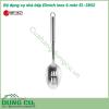 Bộ dụng cụ nhà bếp Elmich inox 6 món EL-3852 là dòng sản phẩm được sử dụng chất liệu vượt trội và đạt tiêu chuẩn chất lượng Châu Âu. Các sản phẩm có thiết kế gọn nhẹ, kiểm dáng đẹp mắt đem lại sự trang nhã và sang trọng cho không gian bếp.