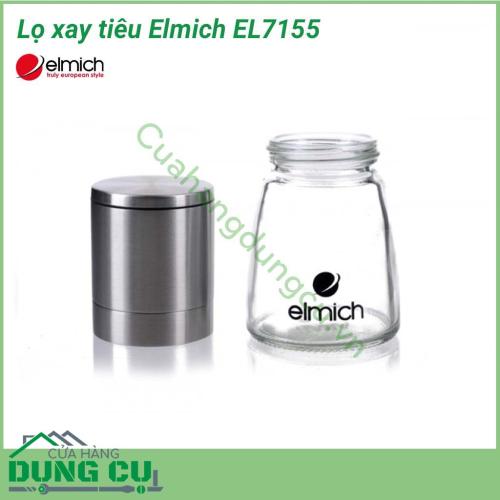 Lọ xay tiêu Elmich EL7155 với chất liệu hiện đại và dễ dàng thao tác, sẽ giúp cho việc xay tiêu trở nên đơn giản và nhanh chóng hơn bao giờ hết.