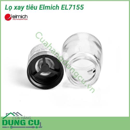 Lọ xay tiêu Elmich EL7155 với chất liệu hiện đại và dễ dàng thao tác, sẽ giúp cho việc xay tiêu trở nên đơn giản và nhanh chóng hơn bao giờ hết.