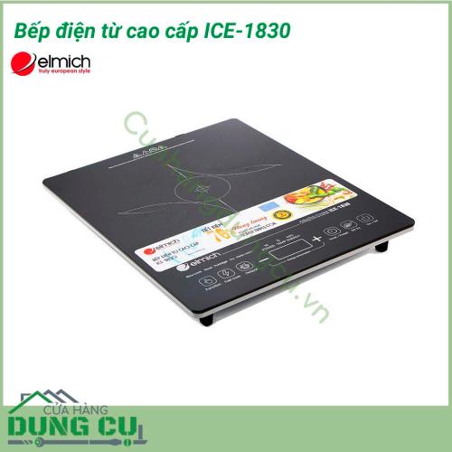 Bếp điện từ cao cấp ICE-1830 kích thước nhỏ gọn. Mặt kính cường lực Ceramic khả năng chống sốc nhiệt ở nhiệt độ lớn, chịu lực va đập mạnh, khả năng chịu tải khi đun ở nhiệt độ cao tốt bảo đảm an toàn cho người sử dụng cũng như linh kiện bên trong.