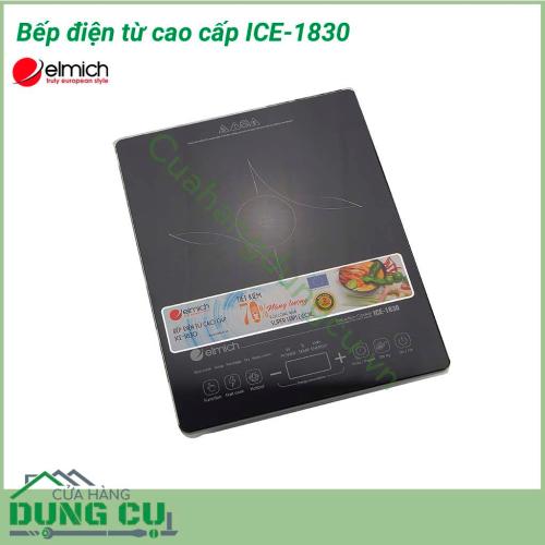 Bếp điện từ cao cấp ICE-1830 kích thước nhỏ gọn. Mặt kính cường lực Ceramic khả năng chống sốc nhiệt ở nhiệt độ lớn, chịu lực va đập mạnh, khả năng chịu tải khi đun ở nhiệt độ cao tốt bảo đảm an toàn cho người sử dụng cũng như linh kiện bên trong.