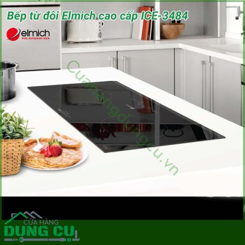 Bếp từ đôi Elmich cao cấp ICE-3484 có nhiều tính năng hiện đại, kiểu dáng sang trọng mang đến hiệu quả nấu nướng trên 90% cho bạn yên tâm chế biến những món ăn ngon cho cả gia đình.