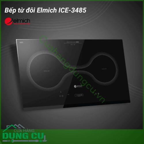 Bếp điện từ đôi Elmich ICE-3485 có nhiều chức năng hiện đại, kiểu dáng sang trọng mang đến hiệu quả nấu nướng trên 90% giúp cho bạn yên tâm chế biến các món ăn ngon cho những người thân yêu của mình. 