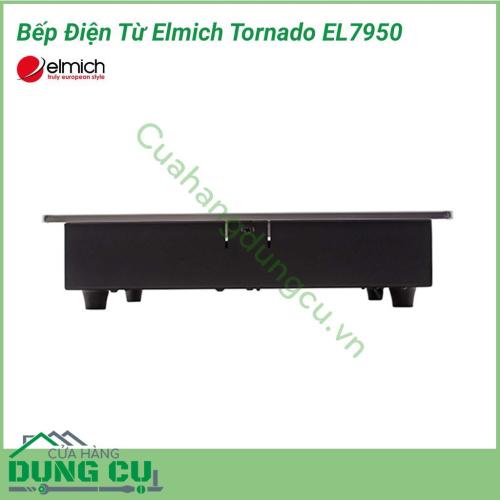 Bếp điện từ  Elmich EL7950 với công suất 2000W giúp thức ăn được nấu chín nhanh hơn đồng thời giúp bạn tiết kiệm nhiều thời gian hơn. Sản phẩm có thiết kế nhỏ gọn, hiện đại với mặt kính đen mang đến sự sang trọng, đẳng cấp cho ngôi nhà của bạn.