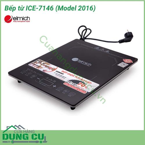 Bếp từ cảm ứng ICE-7146 (Model 2016) có thiết kế nhỏ gọn, hiện đại với mặt kính đen sang trọng mang đến sự sang trọng, đẳng cấp cho ngôi nhà của bạn. Mặt kính ceramic cường lực sang trọng có đặc tính chịu nhiệt, chịu lực tốt, dễ dàng vệ sinh và an toàn.