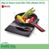 Bếp từ Smartcook SM-7952 (Model 2016) có thiết kế nhỏ gọn, hiện đại với mặt kính đen sang trọng mang đến sự sang trọng, đẳng cấp cho ngôi nhà của bạn. Bếp sử dụng mâm được bằng chất liệu đồng nguyên chất giúp nhiệt truyền nhanh hơn.