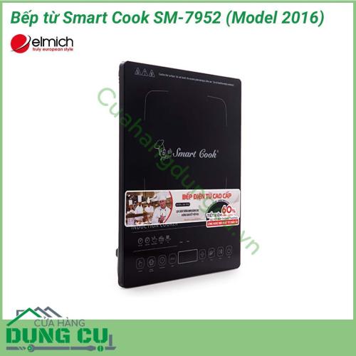 Bếp từ Smartcook SM-7952 (Model 2016) có thiết kế nhỏ gọn, hiện đại với mặt kính đen sang trọng mang đến sự sang trọng, đẳng cấp cho ngôi nhà của bạn. Bếp sử dụng mâm được bằng chất liệu đồng nguyên chất giúp nhiệt truyền nhanh hơn.