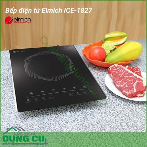 Bếp điện từ đơn Elmich ICE-1827 được thiết kế với 1 bếp nấu nhưng vẫn đảm bảo hiệu suất nấu nướng cao mà còn giúp tiết kiệm được nhiều chi phí chi trả tiền điện cho người dùng. 