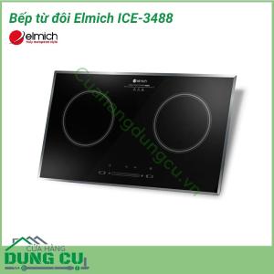 Bếp từ đôi Elmich ICE-3488