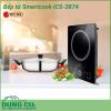 Bếp từ đơn Smartcook ICS-3874 có kiểu dáng nhỏ gọn, thiết kế đơn giản, tiện dụng. Bếp có thể đặt ở nhiều vị trí khác nhau, dễ dàng di chuyển. Mặt bếp được làm bằng kính cường lực Ceramic cao cấp bền đẹp, đảm bảo an toàn trong quá trình sử dụng.