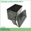 Hộp dụng cụ bằng sắt kiểu Mỹ 9L được làm bằng sắt hợp kim nên hoàn toàn không thấm nước, thùng rất nhẹ để có thể di chuyển đi nhiều nơi. Hộp rất dễ lau chùi, đảm bảo vệ sinh cho thùng cũng như những vật dụng đựng bên trong.