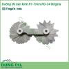 Dưỡng đo bán kính R1-7mm RG-34 Niigata được làm bằng chất liệu thép cacbon độ cứng cao, thiết kế nhỏ gọn dễ dàng sử dụng. Dưỡng đo bán kính sử dụng để đo, kiểm tra bán kính cung tròn.