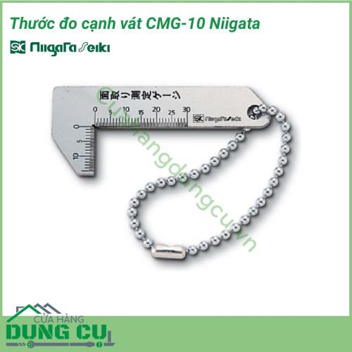 Thước đo cạnh vát CMG-10 Niigata sử dụng để đo kích thước của tất cả các loại cạnh vát như cạnh vát ngoài của phôi, cạnh vát lỗ...