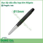 Đục lấy dấu đầu hợp kim Ø15 TCP-L Niigata