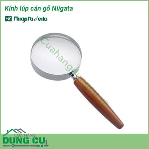 Kính lúp 100mm cán gỗ No.1450 Niigata có kích thước rất lớn với đường kính 100mm, thích hợp dùng trong nghiên cứu, thí nghiệm, giảng dạy,... Kính được làm bằng chất liệu thủy tinh cao cấp, cho hình ảnh phóng đại lớn, sáng trong và rõ nét. 