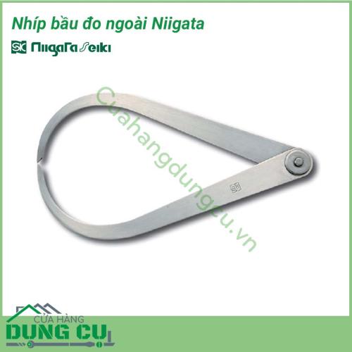 Nhíp bầu ngoài 20cm OC-200 Niigata có thể mở rộng ra đến 20cm, thường được sử dụng cùng với thước lá, panme để đo đường kính và rãnh phía ngoài. Sản phẩm có thể điều chỉnh độ mở của nhíp giúp cố định vị trí đo, có thể mở ra mở vào dễ dàng. 