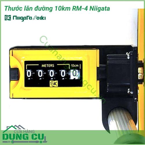 Thước lăn đường 10km RM-4 Niigata sử dụng thước lăn đường để khảo sát, đo đạc trong công trình xây dựng, cầu đường, quy hoạch đô thị....