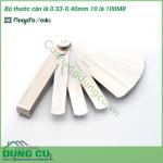 Thước đo khe hở dạng lá 0.03-0.40mm 10 lá 100MR Niigata