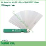 Dưỡng đo độ dày 19 lá 0.03-1.00mm 100MY Niigata