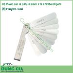 Thước căn lá 0.03-0.2mm 9 lá 172MA Niigata