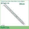 Thước lá inox 30cm ST-300 Niigata thường được dùng để đo kích thước, vẽ đường thẳng đánh dấu. Có tính ứng dụng cao trong nhiều lĩnh vực cơ khí, kiến trúc, gia công kim loại. Thước lá inox Niigata được làm từ inox cao cấp chịu được va đập mạnh, 