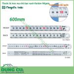 Thước lá inox mạ nhũ bạc vạch kaidan 600mm SV-600KD Niigata