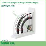 Thước nivo đồng hồ 0-90 độ LM-90KD Niigata