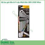 Bộ lục giá đầu bi 9 cây nhật bản SBS-2000 Wise