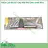 Bộ lục giá đầu bi 9 cây nhật bản SBS-2000 Wise gồm 9 kích cỡ lục giác khác nhau: 1.5, 2, 2.5, 3, 4, 5, 6, 8, 10mm. Đuôi cầm có đầu bi có thể xoáy ở những khe hẹp.