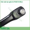 Cần vặn lục giác bi PIS810 Wise hàng chất lượng Made In Japan thiết kế chuyên dụng chuyên trị ngóc ngách giới hạn độ cao, góc hẹp mà các lục giác thông thường không xử lý được