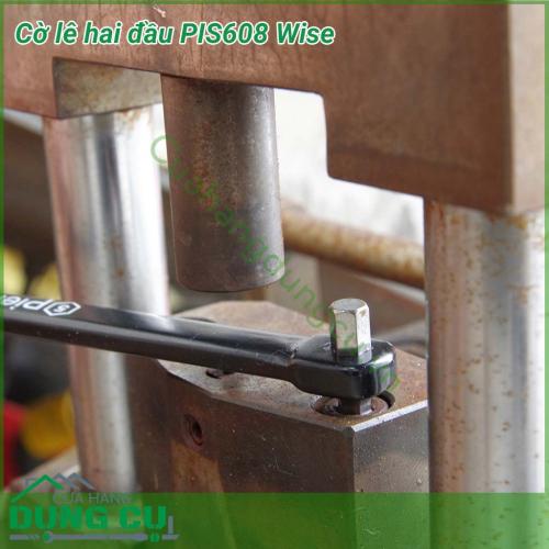 Cờ lê 2 đầu PIS608 Wise hàng chất lượng Made In Japan thiết kế chuyên dụng chuyên trị ngóc ngách giới hạn độ cao, góc hẹp mà các lục giác thông thường không xử lý được