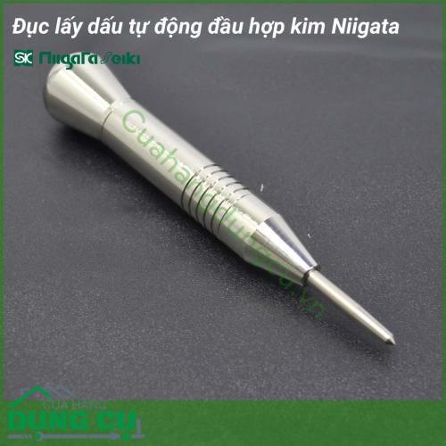 Đục lấy dấu tự động đầu hợp kim Niigata AP-M2 là dụng cụ sữa chữa không thể thiếu trong thùng đồ nghề của những anh thợ. Sản phẩm này là một công cụ rất tiện dụng và phổ biến trong công việc sản xuất các đồ dùng bằng gỗ, nhôm và một số kim loại khác