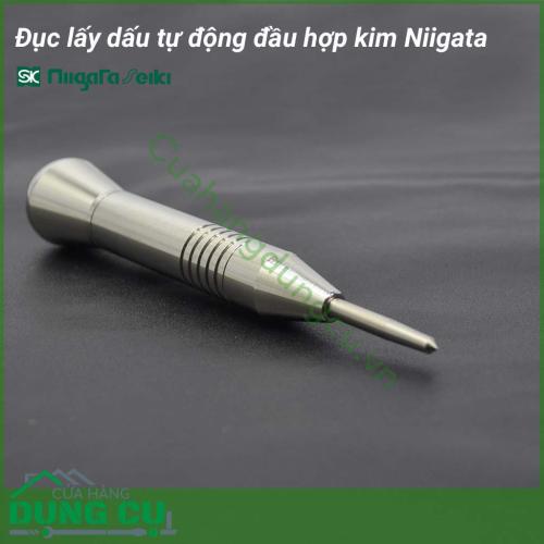 Đục lấy dấu tự động đầu hợp kim Niigata AP-M2 là dụng cụ sữa chữa không thể thiếu trong thùng đồ nghề của những anh thợ. Sản phẩm này là một công cụ rất tiện dụng và phổ biến trong công việc sản xuất các đồ dùng bằng gỗ, nhôm và một số kim loại khác