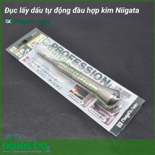 Đục lấy dấu tự động đầu hợp kim Niigata AP-M2 là dụng cụ sữa chữa không thể thiếu trong thùng đồ nghề của những anh thợ. Sản phẩm này là một công cụ rất tiện dụng và phổ biến trong công việc sản xuất các đồ dùng bằng gỗ, nhôm và một số kim loại khác