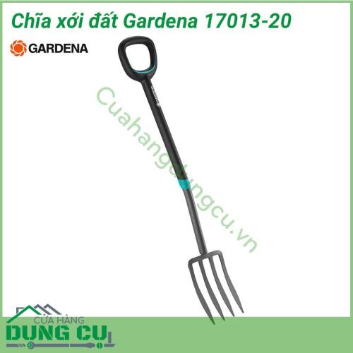 Chĩa xới đất trồng cây Gardena 17013-20 là một dụng cụ cần có cho những chủ vườn có nhu cầu làm đất sân vườn. Với chất liệu thép cao cấp và nhưa HDPE không độc hại. Cho độ bền cao và tính năng sử dụng vượt trội.