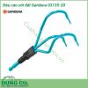 Đầu cào xới đất trồng cây Gardena 03135-20 được thiết kế với ba chiếc răng có hình dạng và chiều rộng lý tưởng để xới đất có độ cứng trung bình, cũng như đất mềm ướt. 