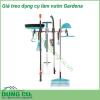 Giá treo dụng cụ Garden 03501-20 giúp bạn bảo quản các sản phẩm làm vườn Gardena khác một cách gọn gàng và sạch sẽ.