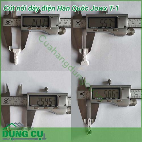 Cút nối dây điện Hàn Quốc Jowx T-1 được sản xuất tại Hàn Quốc với thiết kế nhỏ gọn, kiểu dáng thời trang, cực kì tiện dụng và đơn giản khi sử dụng, an toàn điện một cách toàn diện phòng và tránh nguy cơ cháy nổ, chập điện.