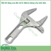 Mỏ lết nhà tắm độ mở lớn từ 6-68mm răng cưa được thiết kế thông minh, sáng tạo với 1 mặt có răng cưa giúp dễ dàng vặn các ốc hay ống dễ dàng. 