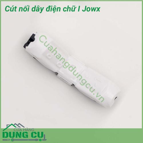 Cút nối dây điện chữ I -1 Jowx Hàn Quốc là một sản phẩm được nghiên cứu giúp thay thế việc đấu nối truyền thống bằng việc cắt dây điện và sử dụng băng keo vải. Cút nối dây điện chữ I giúp bạn có những mối nối điện nhanh chóng, gọn gàng, an toàn.