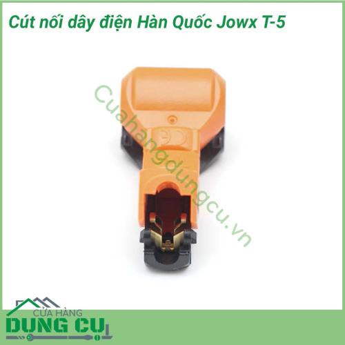 Cút nối điện Hàn Quốc T-5 là sản phẩm được thiết kế nhỏ gọn, kiểu dáng thời trang, cực kì tiện dụng và đơn giản khi sử dụng, an toàn điện một cách toàn diện phòng và tránh nguy cơ cháy nổ, chập điện.