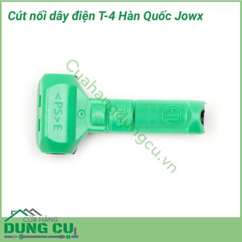 Đầu nối điện nhanh Jowx T-4 giúp bạn có những mối nối điện nhanh chóng, gọn gàng, an toàn.